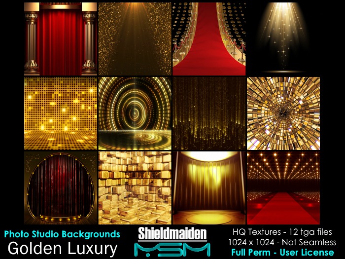 Shieldmaiden Textures # 73 Golden Luxury