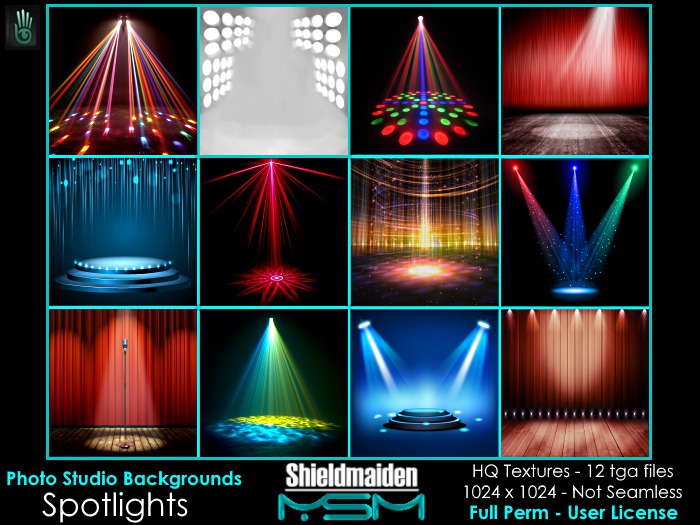 Shieldmaiden Textures # 63 Spotlights