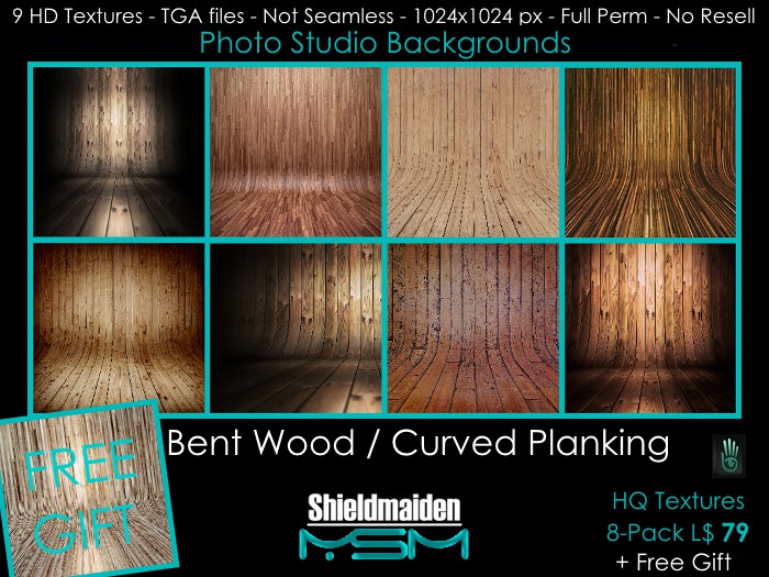 Shieldmaiden Textures # 58 Bent Wood