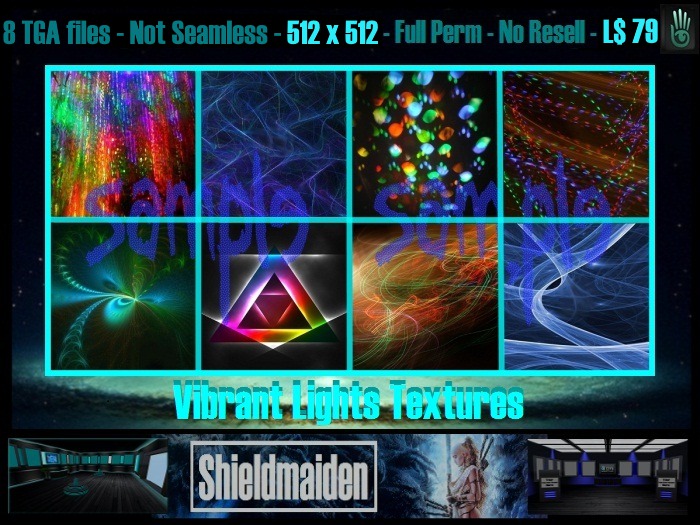 MSM Vibrant Lights - Full Perm Textures - Not Seamless