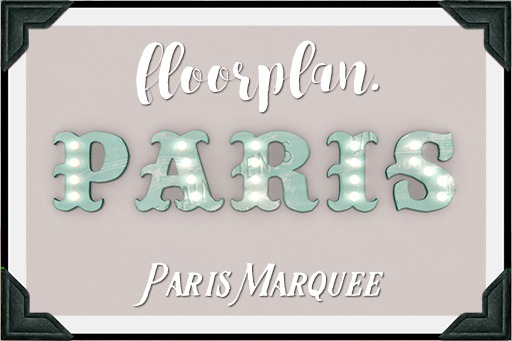 floorplan. paris marquee [boxed]