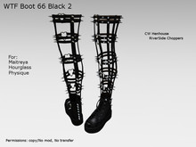 [REC] -WTF Boot 66 Black 2-BOX