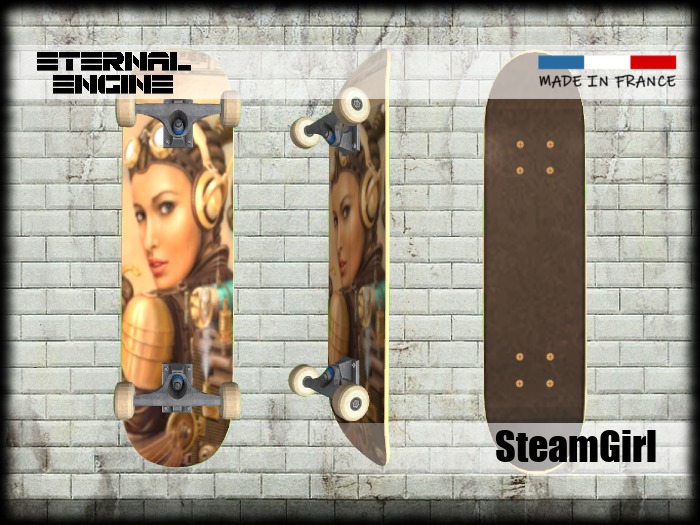 EE - *SteamGirl* Skateboard