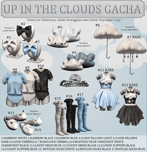 Caboodle - Cloudy Slippers - Black