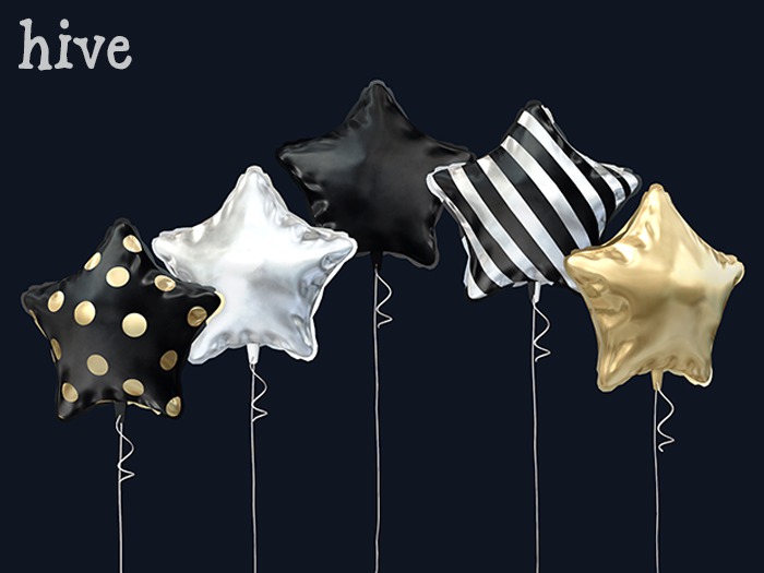 hive // single star balloons