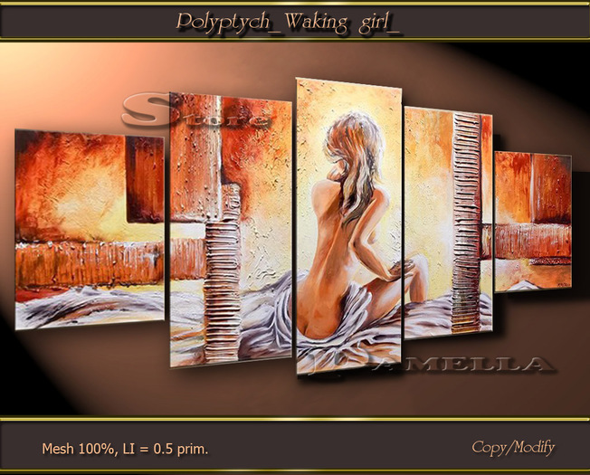 Polyptych_Waking girl_ (BOX)