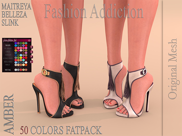 FASHION AMBER SHOES - MAITREYA BELLEZA SLINK