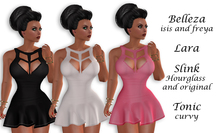 Genoveva dress for Belleza, Slink, Tonic and Lara