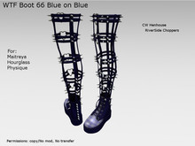 [REC] -WTF Boot 66 Blue on Blue -BOX