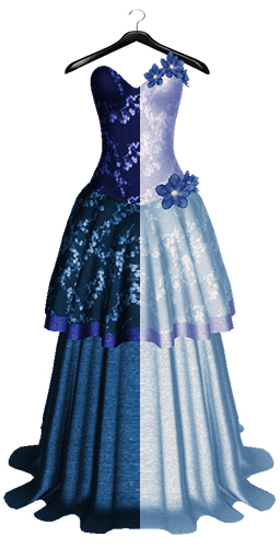 Poet's Heart - Raidy Dress - Sky Pack (add)