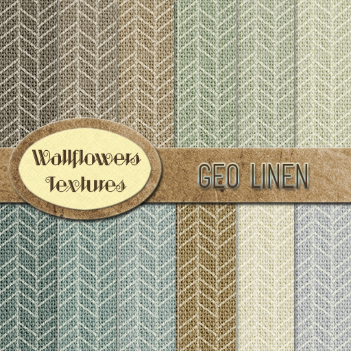 *Wallflowers* Geo Linen
