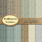 *Wallflowers* Geo Linen