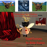 ***Cupid costume for dinkie avatars with Bear-Box