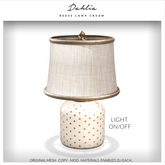 Dahlia - Reese - Table Lamp - Cream
