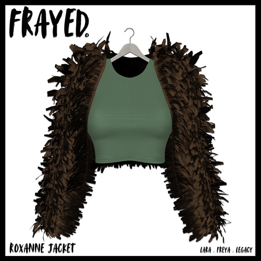 Frayed - Roxanne Jacket - Brown