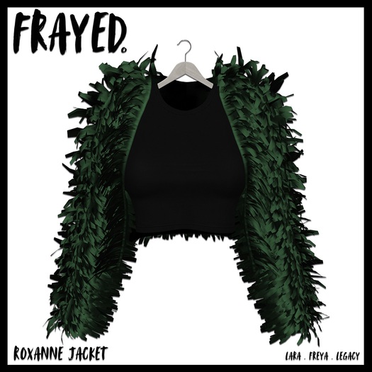 Frayed - Roxanne Jacket - Green