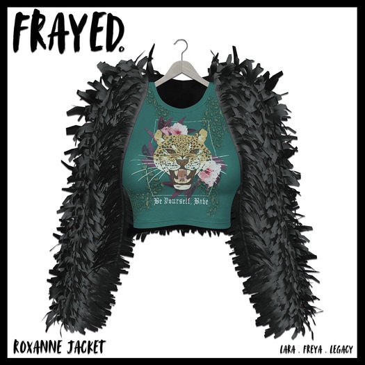 Frayed - Roxanne Jacket - Grey