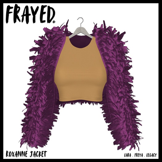 Frayed - Roxanne Jacket - Pink
