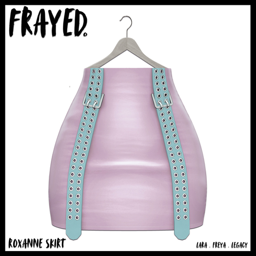 Frayed - Roxanne Skirt - Pink