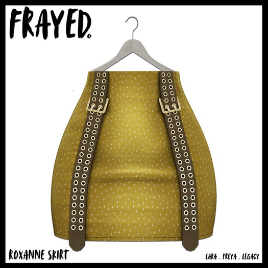 Frayed - Roxanne Skirt - Crosses