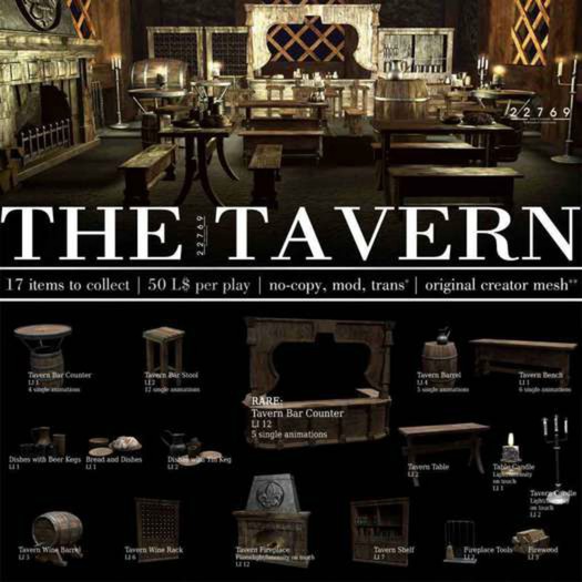 22769 ~ [bauwerk] Tavern Candle Holder - COMMON