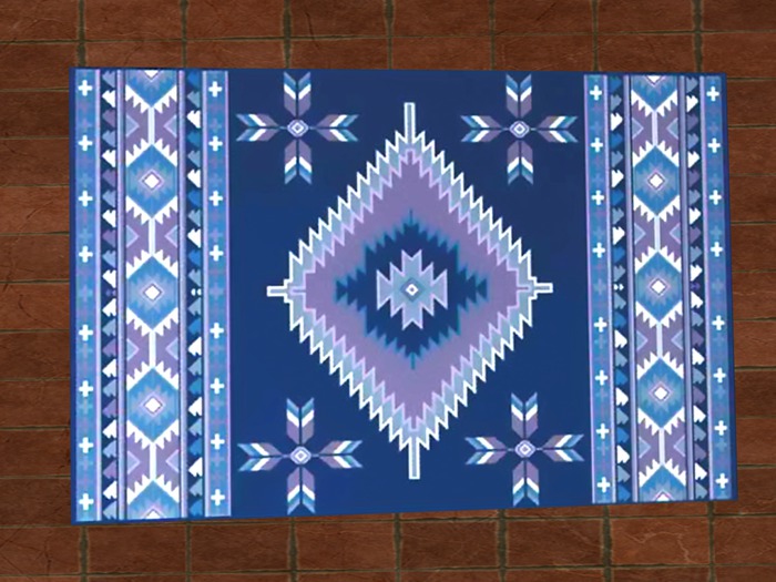 Southwest Style Rug #265 by P.E.C.