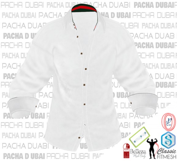 PACHA_Slim Fit Shirt _white