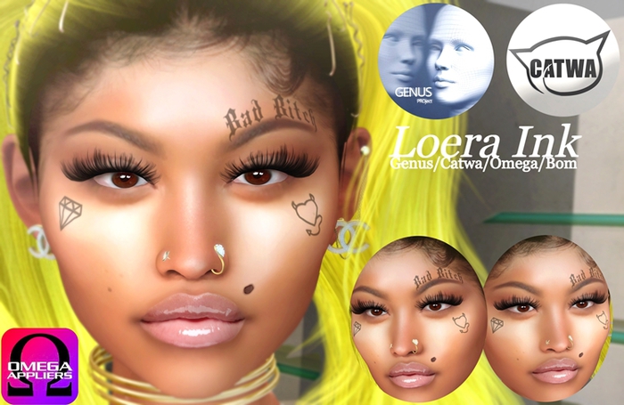 {Loera Ink} Bad face tat