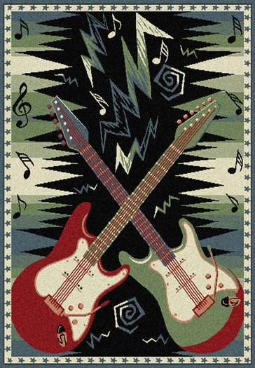 SO Rug - Duel Guitars