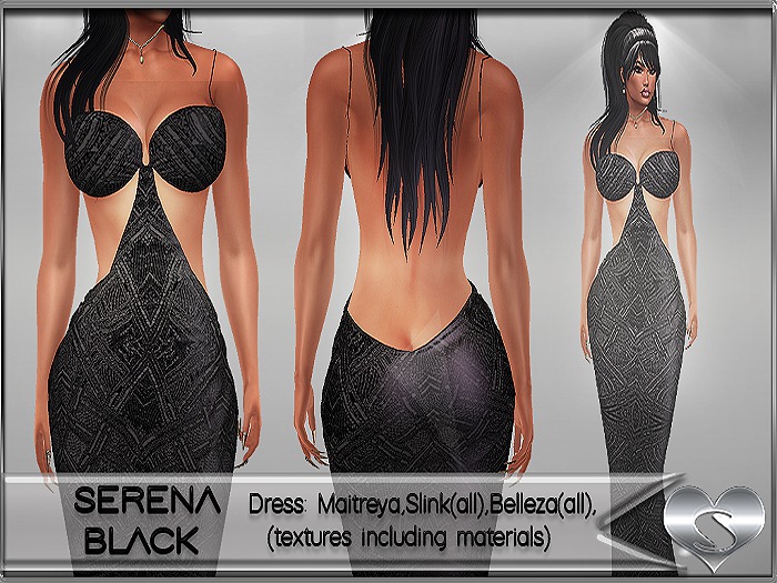 S-Serena black add to unpack