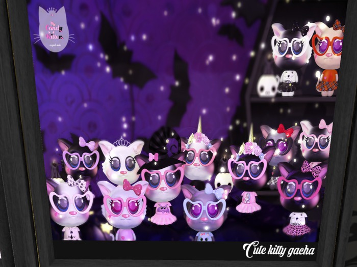 *CK* Cute kitty gacha black lilac