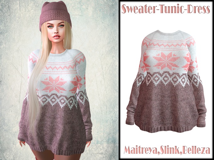 InStyle - sweater Maxi dress-beige (Maitreya, Slink, Belleza)