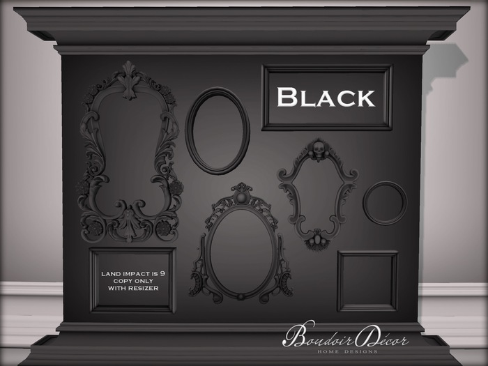 Decorative Wall Panel BLACK