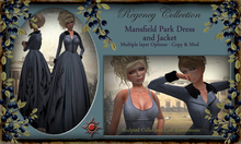 19th Century - Mansfield Park Dress and Jacket 