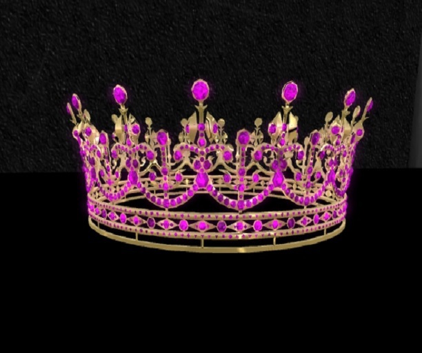 Royal Crown Rose Quartz (add to worn)
