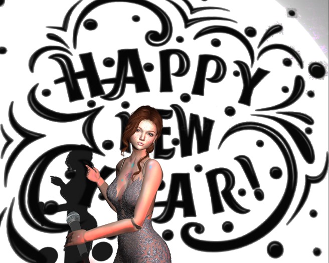 Freebie - *PS* - Perfect Shapes - Happy New Year Backdrop