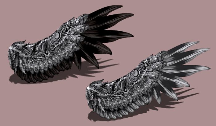 Second Life Marketplace - [M.O.R] Avia Texture Applier - Metal Carved ...