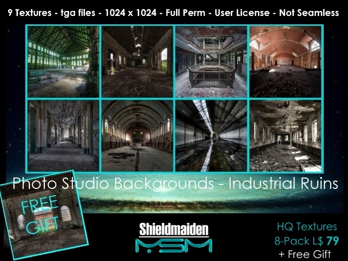 Shieldmaiden Textures # 44 Industrial Ruins