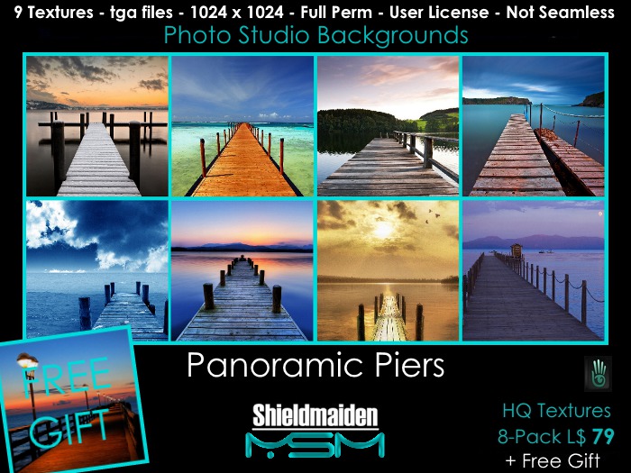 Shieldmaiden Textures # 37 Panoramic Piers