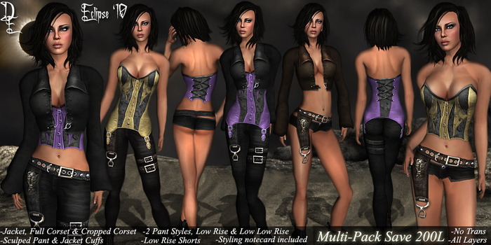 *DE Designs* Eclipse 10 Ladies - Multipack