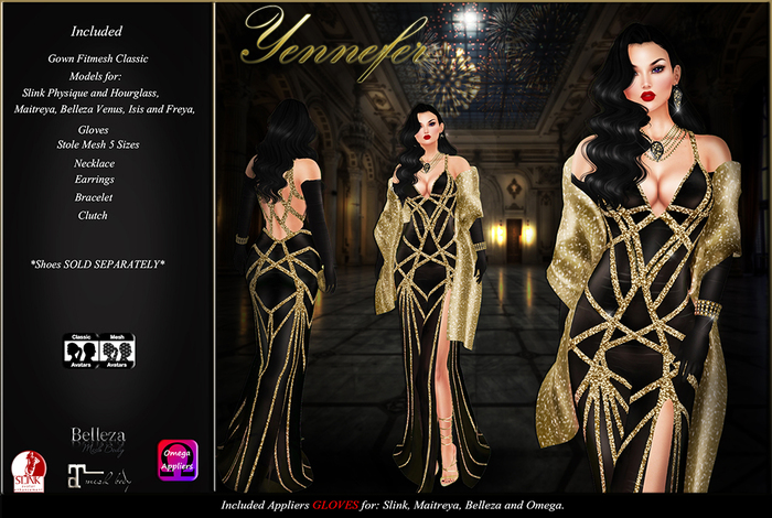 -Lamu Fashion-Gown *Yennefer* DEMO