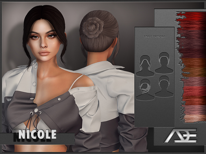 Ade - Nicole Hairstyle (Reds)
