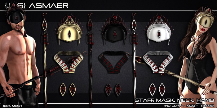 {JAS} Asmaer - Staff - silver
