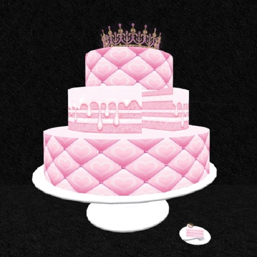 Pink Priness Cake
