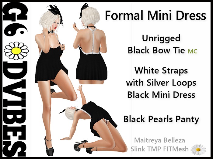 DEMO Formal Mini Dress Set