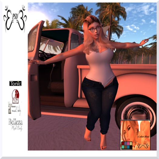 PSD! PSD! Body Suit & Jeans