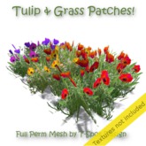T-Spot Mesh - Tulip & Grass Patches - Full Perm - LI=0.5