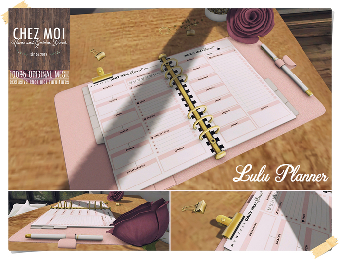 CHEZ MOI Lulu Planner