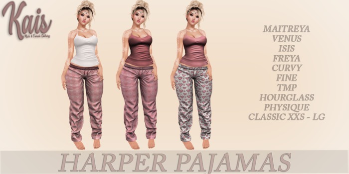 {KAIS} Harper Pajamas {ADD}