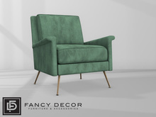 Fancy Decor: Keller Armchair - green (pg)